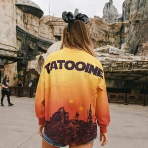 DISNEY Star Wars Tatooine Ombre Spirit Jersey Long Sleeve XS